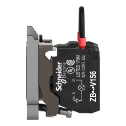 Harmony XB4 - corps voyant pour lampe BA9s inf. 250V - ZB4BV156 Schneider Electric