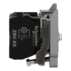 Harmony corps de bouton lumineux - Ø22 - LED Universelle intégrée 1O - ZB4BW0B12 Schneider Electric