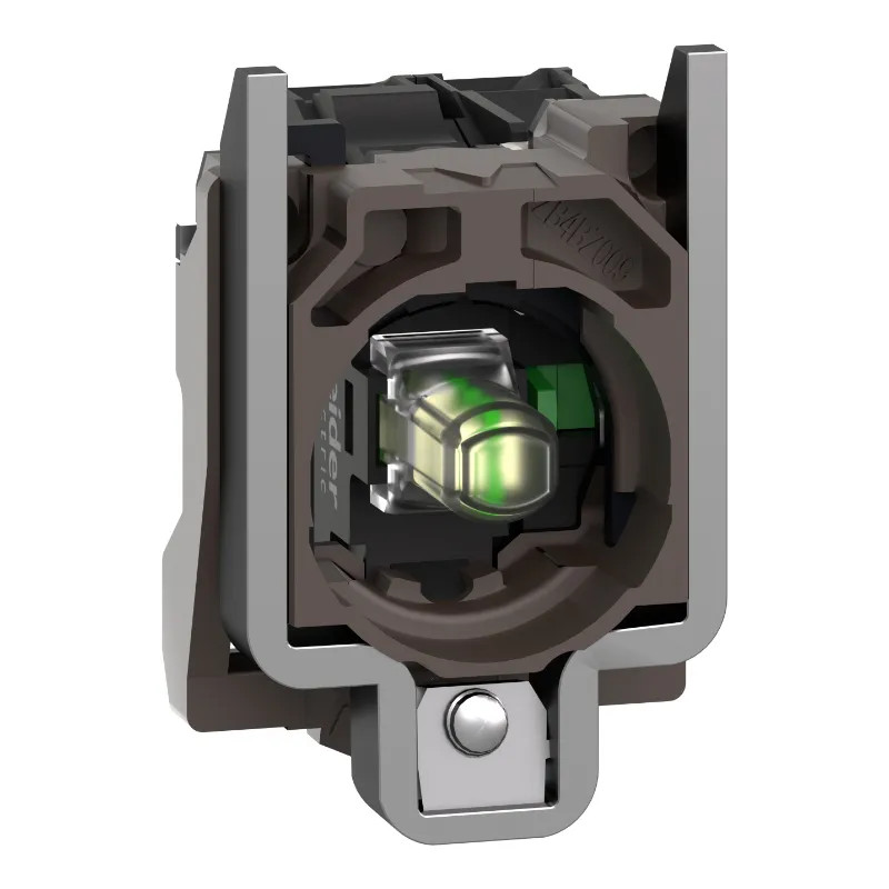 Harmony corps de bouton lumineux - Ø22 - LED Universelle intégrée 1F - ZB4BW0G11 Schneider Electric