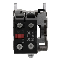 Harmony corps de bouton lumineux - Ø22 - LED Universelle intégrée 1O - ZB4BW0G12 Schneider Electric