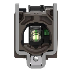 Harmony corps de bouton lumineux - Ø22 - LED Universelle intégrée 1F - ZB4BW0M11 Schneider Electric