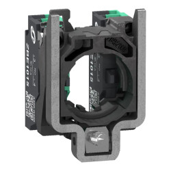 Harmony XB4 - corps de bouton - 2F - raccordement bornes push in - ZB4BZ1035 Schneider Electric