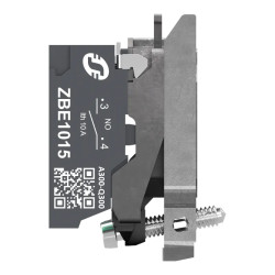 Harmony XB4 - corps de bouton - 2F - raccordement bornes push in - ZB4BZ1035 Schneider Electric