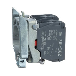 Harmony XB4 - corps de bouton - 2O - raccordement connecteur - ZB4BZ104 Schneider Electric