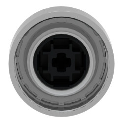 Harmony XB4 - tête bouton poussoir - affleurant - Ø22 - sans capsule - ZB4BA0 Schneider Electric