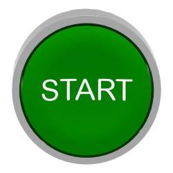 TETE BOUTON POUSSOIR - ZB4BA333 Schneider Electric