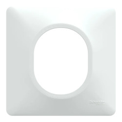 Ovalis - Lot de 360 plaques de finition de coloris blanc S320702 - S320702P Schneider Electric