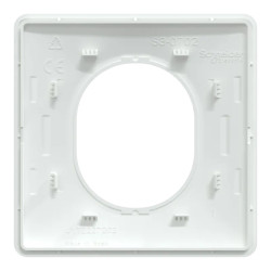 Ovalis - Lot de 360 plaques de finition de coloris blanc S320702 - S320702P Schneider Electric