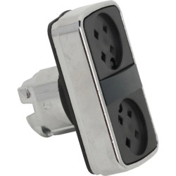 Harmony XB4 - tête 2 touches - sans capsule - ZB4BA79 Schneider Electric