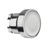 Harmony XB4 - tête bouton poussoir - Ø22 - affleurant - gris - ZB4BA8 Schneider Electric
