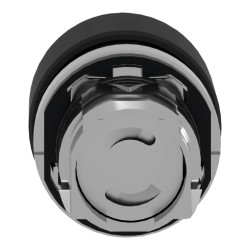 Harmony tête de coup de poing Ø 30 mm - Ø22 - noir - ZB4BC24 Schneider Electric