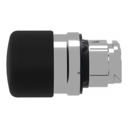 Harmony tête de coup de poing Ø 30 mm - Ø22 - noir - ZB4BC24 Schneider Electric