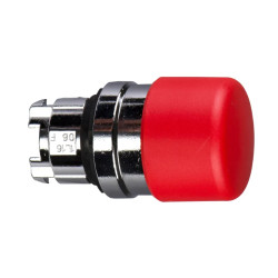 Harmony tête de coup de poing Ø 30 mm - Ø22 - rouge - ZB4BC44 Schneider Electric