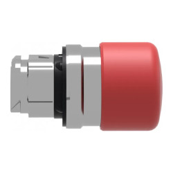 Harmony tête de coup de poing Ø 30 mm - Ø22 - rouge - ZB4BC44 Schneider Electric