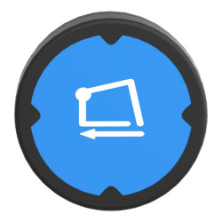 BOUTON POUSSOIR POUR ENVI - ZB4BC68006RA Schneider Electric