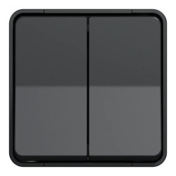 DBLE V V GRIS SAILLIE - MUR35022 Schneider Electric