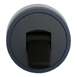 Harmony XB4 - tête bouton à levier - Ø22 - 2 posit fixes - noir - ZB4BD28 Schneider Electric