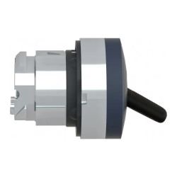 Harmony XB4 - tête bouton à levier - Ø22 - 2 posit fixes - noir - ZB4BD28 Schneider Electric