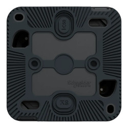 DBLE V V GRIS SAILLIE - MUR35022 Schneider Electric