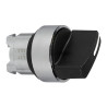Harmony XB4 - tête bouton tournant à manette - Ø22 - 2 pos à rap. - noir - ZB4BD4 Schneider Electric