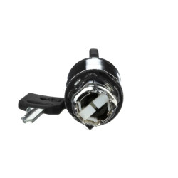 Harmony XB4 - tête bouton tournant à clé 455 - Ø22 - 2 pos fix - retr G - ZB4BG2 Schneider Electric