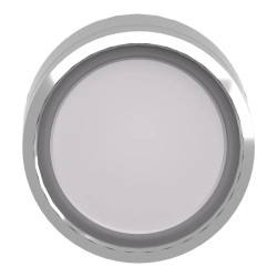 Harmony XB4 - tête bouton pousser-pousser lumineux - Ø22 - blanc - ZB4BH013 Schneider Electric
