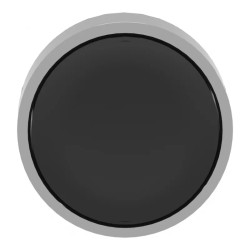 Harmony XB4 - tête bouton pousser-pousser - Ø22 - noir - ZB4BH02 Schneider Electric
