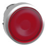 Harmony XB4 - tête bouton pousser-pousser lumineux - Ø22 - rouge - ZB4BH043 Schneider Electric
