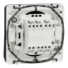 DBLE V V GRIS COMPOSABLE - MUR35019 Schneider Electric