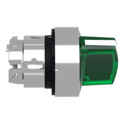 Harmony XB4 - tête bouton à manette lumineux - Ø22 - 2 pos fix - vert - ZB4BK1233 Schneider Electric