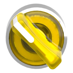 Tête bout tou lumin 2P R J - ZB4BK1483 Schneider Electric