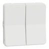 Mureva Styl - Double va et vient - composable - IP55 - IK08 - blanc - MUR39022 Schneider Electric