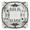 Mureva Styl - Double va et vient - composable - IP55 - IK08 - blanc - MUR39022 Schneider Electric