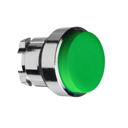 Harmony XB4 - tête bouton poussoir à impulsion - Ø22 - dépassant - vert - ZB4BL3 Schneider Electric
