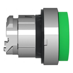 Harmony XB4 - tête bouton poussoir à impulsion - Ø22 - dépassant - vert - ZB4BL3 Schneider Electric