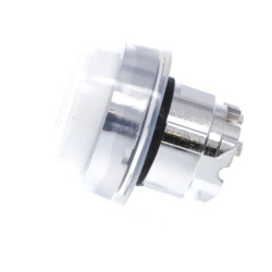 Harmony tête de bouton poussoir + capuchon IP69K - Ø22 - blanc - ZB4BP1 Schneider Electric