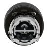 Harmony tête de bouton poussoir + capuchon IP66 - Ø22 - noire - ZB4BP2S Schneider Electric