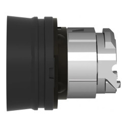 Harmony tête de bouton poussoir + capuchon IP66 - Ø22 - noire - ZB4BP2S Schneider Electric
