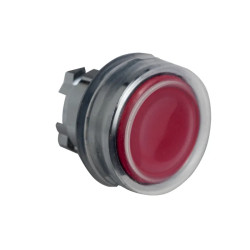 Harmony tête de bouton poussoir + capuchon IP69K - Ø22 - rouge - ZB4BP48 Schneider Electric