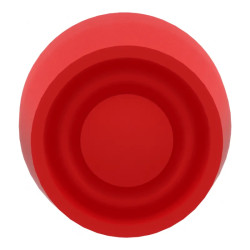 Harmony tête de bouton poussoir + capuchon IP66 - Ø22 - rouge - ZB4BP4S Schneider Electric