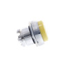 Harmony tête de bouton poussoir + capuchon IP69K - Ø22 - jaune - ZB4BP5 Schneider Electric