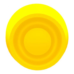 Harmony tête de bouton poussoir + capuchon IP66 - Ø22 - jaune - ZB4BP5S Schneider Electric