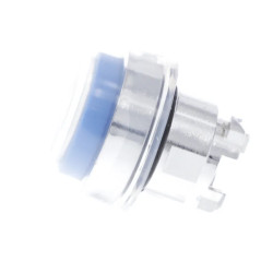 Harmony tête de bouton poussoir + capuchon IP69K - Ø22 - bleu - ZB4BP6 Schneider Electric
