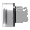 Harmony tête de bouton poussoir + capuchon IP69K - Ø22 - bleu - ZB4BP68 Schneider Electric