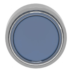 Harmony tête de bouton poussoir + capuchon IP66 - Ø22- bleu - ZB4BP683 Schneider Electric
