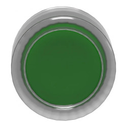 Harmony tête de bouton poussoir + capuchon IP66 - Ø22 - vert - ZB4BPA3 Schneider Electric