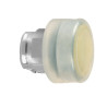 Harmony tête de bouton poussoir + capuchon IP66 - Ø22 - jaune - ZB4BPA5 Schneider Electric