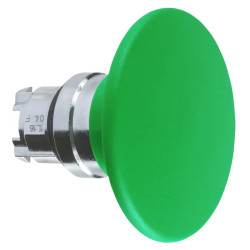 Harmony tête de bouton poussoir Ø 60 mm - Ø22 - vert - ZB4BR3 Schneider Electric