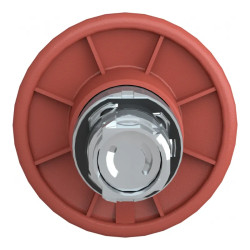 Harmony tête de bouton poussoir Ø 60 mm - Ø22 - rouge - ZB4BR4 Schneider Electric