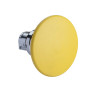 Harmony tête de bouton poussoir Ø 60 mm - Ø22 - jaune - ZB4BR5 Schneider Electric